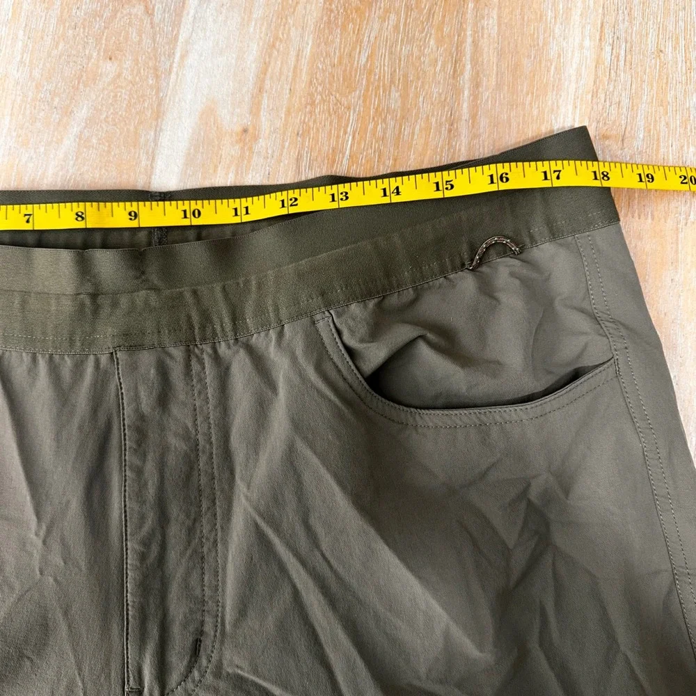 REI Co‎ Op Mens Convertible Hiking Pants Zip Off Cargo Khaki Size Large - 32L
